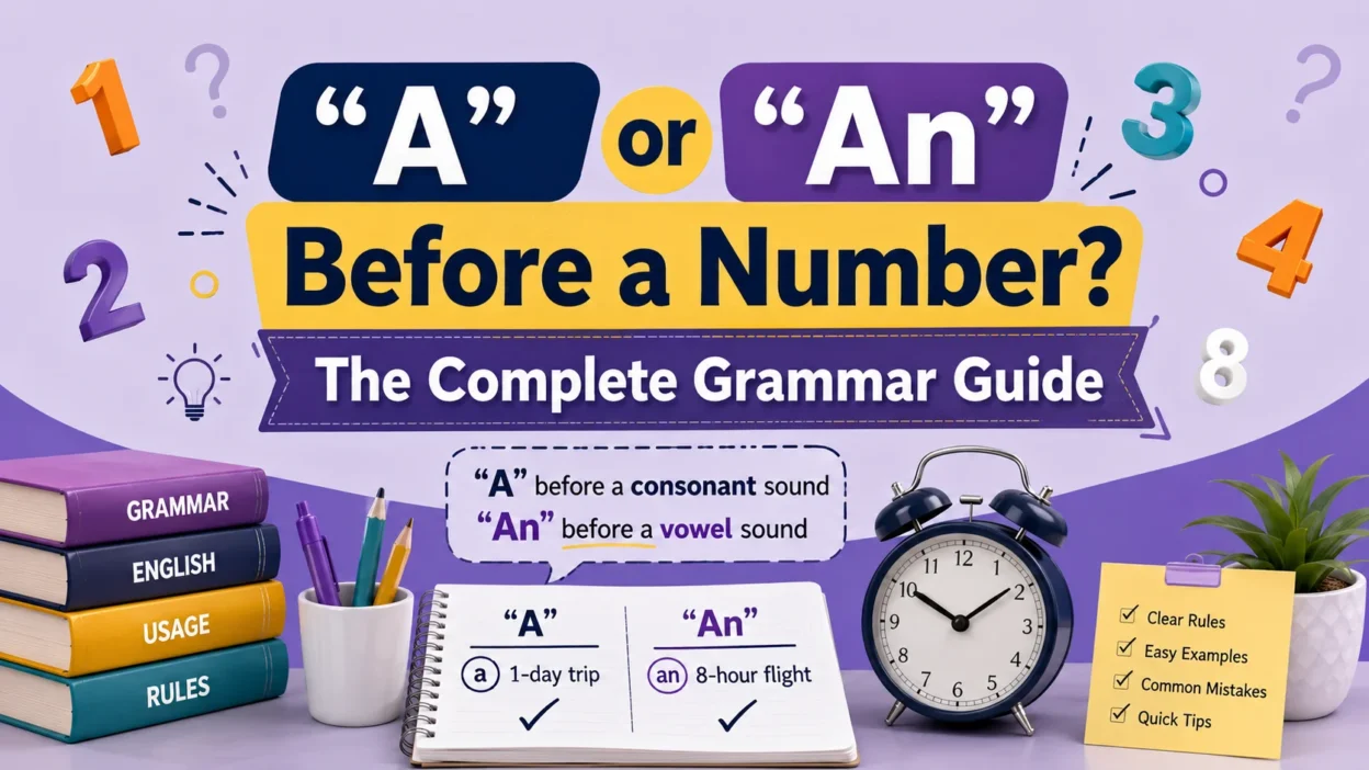 “A” or “An” Before a Number? The Complete Grammar Guide