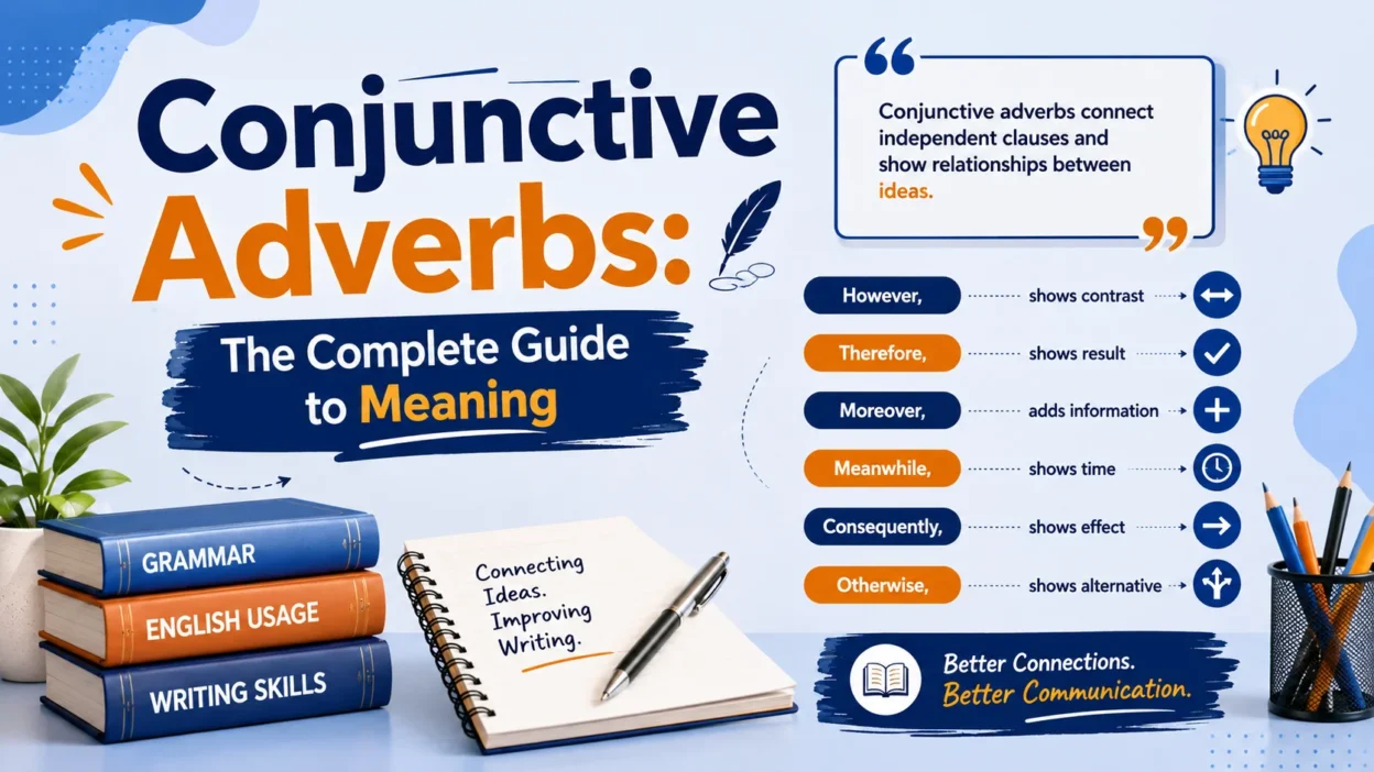 Conjunctive Adverbs: The Complete Guide to Meaning