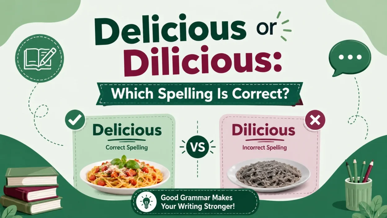 Delicious or Dilicious: Which Spelling Is Correct?