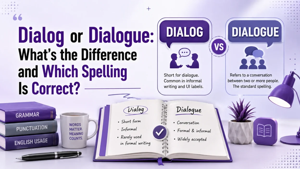Dialog or Dialogue: What's the Difference and Which Spelling Is Correct?
