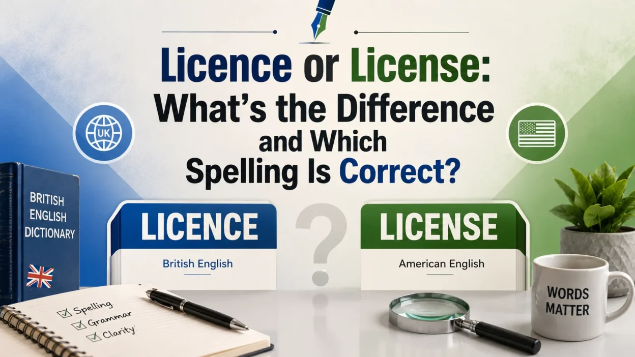 Licence or License: What's the Difference and Which Spelling Is Correct?
