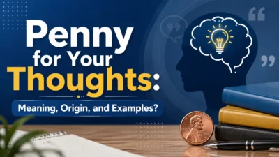 Penny for Your Thoughts: Meaning, Origin, and Examples