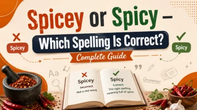 Spicey or Spicy – Which Spelling Is Correct? Complete Guide