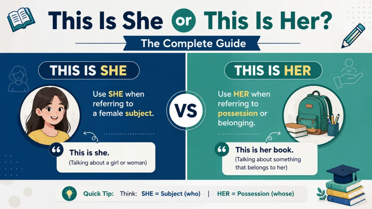 “This Is She or This Is Her?” The Complete Guide