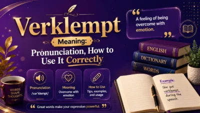 Verklempt Meaning:Pronunciation, How to Use It Correctly