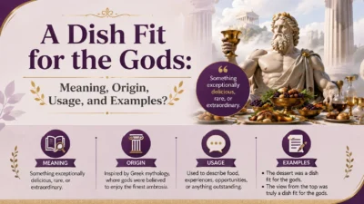A Dish Fit for the Gods: Meaning, Origin, Usage, and Examples?