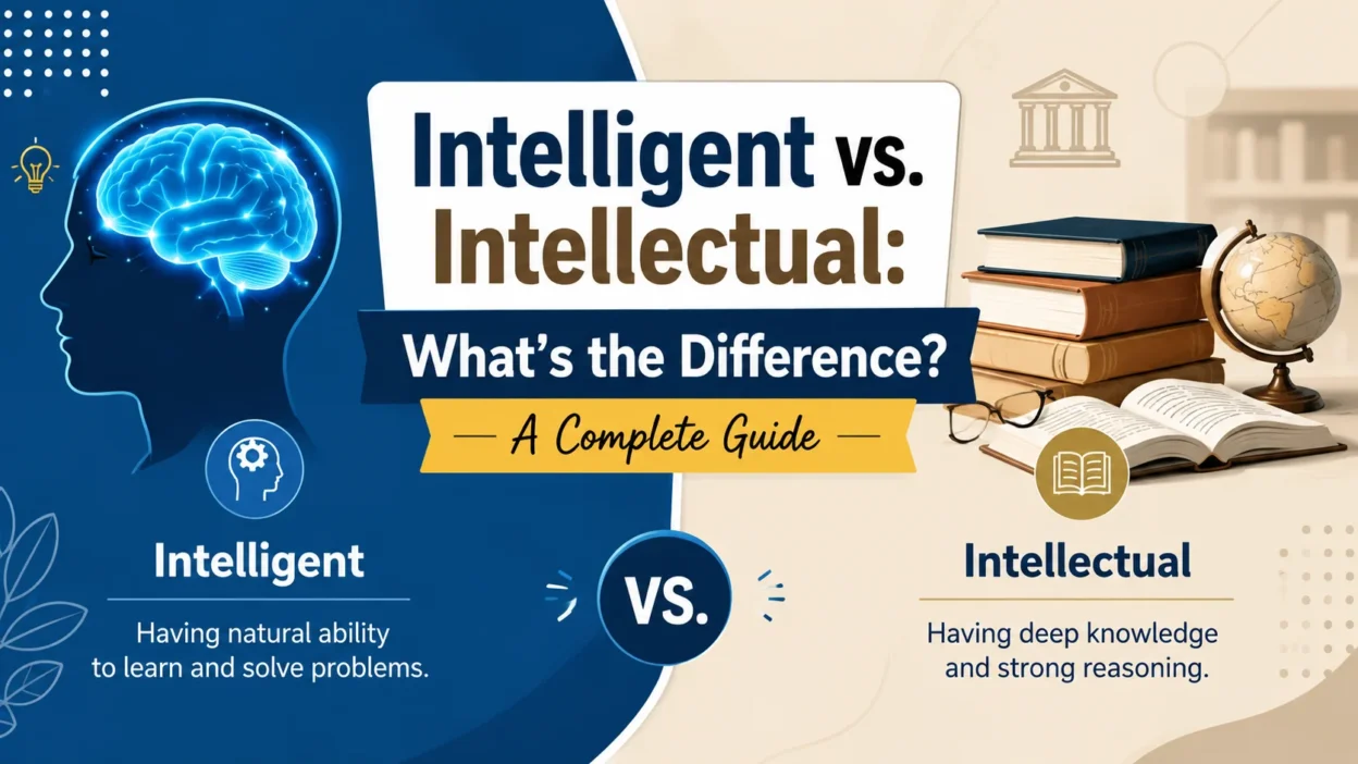 Intelligent vs. Intellectual: What’s the Difference?