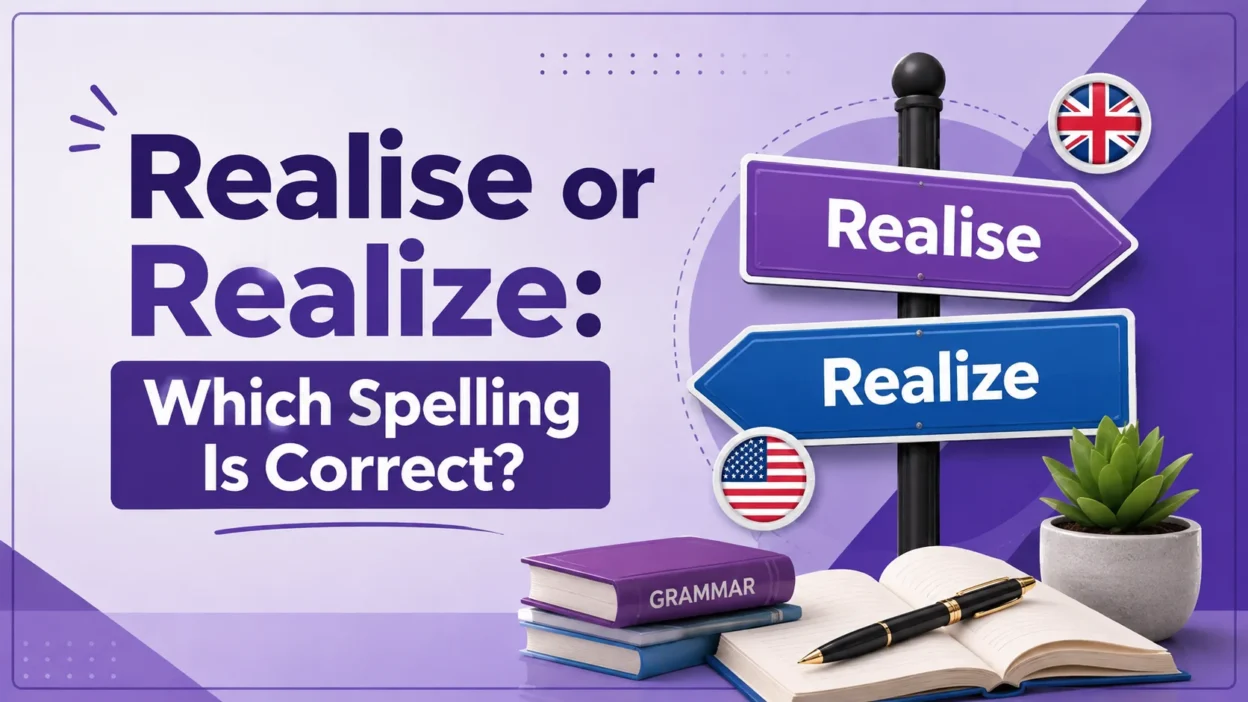 Realise or Realize: Which Spelling Is Correct?