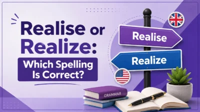 Realise or Realize: Which Spelling Is Correct?