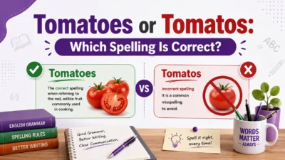 Tomatoes or Tomatos: Which Spelling Is Correct?